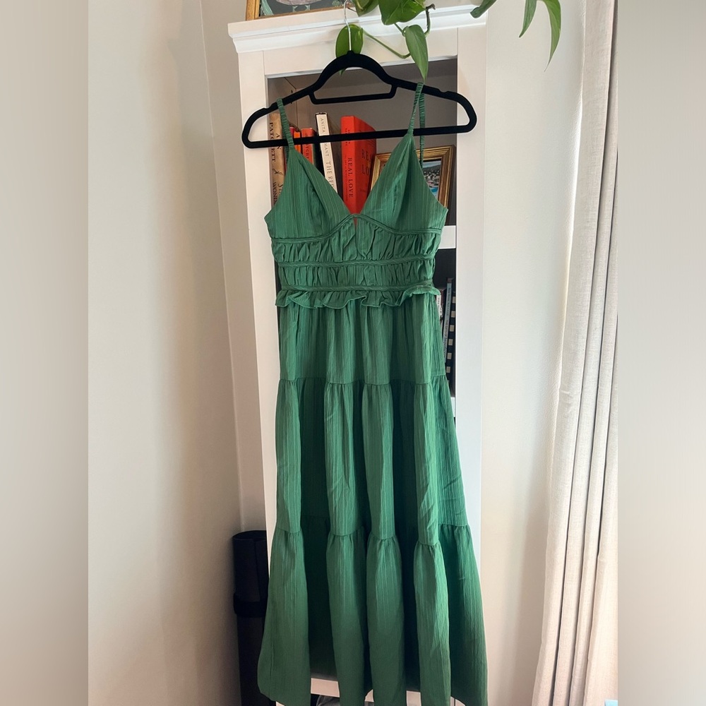 En Saison Green Dress - Size XS